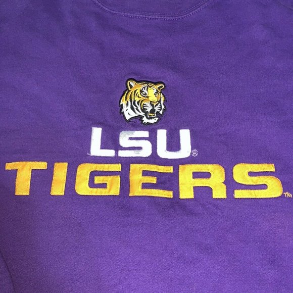 OVB Old Varsity Brand LSU Tigers Sweatshirt - Picture 4 of 5